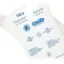 Крафт пакет для стерилізації в сухожарі АлВин 115х200мм