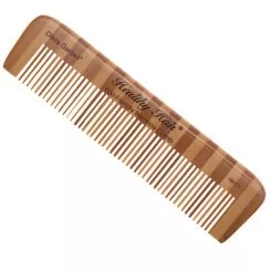 Фото Гребінець БАМБУК Healthy Hair Comb 1 з частими зубчиками HH-C1 - 1