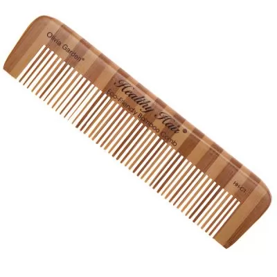 Расческа БАМБУК Healthy Hair Comb 1 частозубая HH-C1, HH-C1