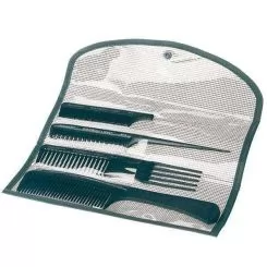 Фото OG набір расчесок Carbon+Ion Comb Pouch ST (1xST-1, 1xST-2, 1xST-3, 1xST-4) - 1