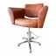 KRM Кресло парикмахерское Barber Chair 043, цвет коричневый