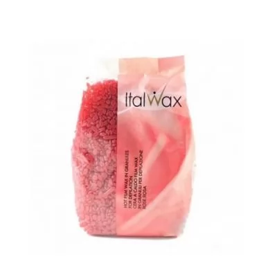 ItalWax Роза (винний) гарячий віск в гранулах (500 г),IW RED-05