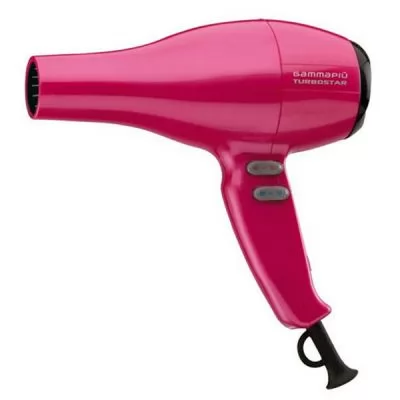 Фен GammaPiu TURBOSTAR колір рожевий 2 шв 2 тмп 220/240 В 50/60 Гц 1800 Вт, GP2011 234