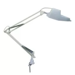 Фото Лампа-лупа BAMBINO; біла; лінза 4" 10 см ; 3 діоптрії; кронштейн, - 1