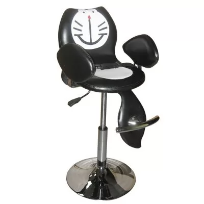 Крісло дитяче TOMCAT чорно-біле на пневматиці, 8911041