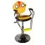 Кресло детское CHICK желто-оранжевое на пневматике