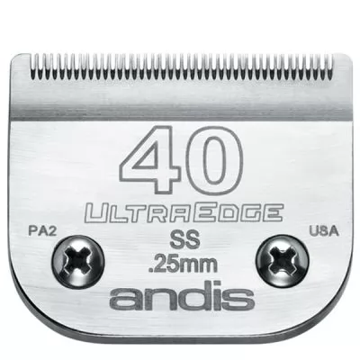 Ножовий блок ANDIS UltraEdge #40SS 0,25 мм, AN u 64084 SS