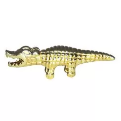 Фото Прикраси SWAY для ножиць на магніті. Крокодил золотий - 1