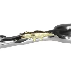 Фото Прикраси SWAY для ножиць на магніті. Крокодил золотий - 4