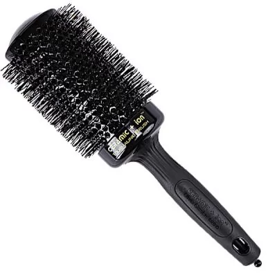 Брашинг термо Ceramic+Ion Thermal Brush Black 55 мм искусственная щетина, ID2017 (CI55BLK)