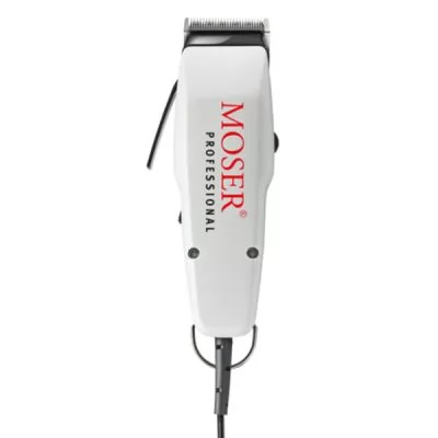 Машинка для стрижки MOSER PROFESSIONAL БЕЛАЯ PROFESSIONAL, вибрационная, 1400-0086