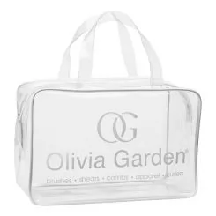 Фото OG Empty transparent PVC bag - White сумка для щіток порожня, - 1