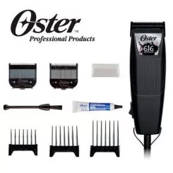 Фото Машинка для стрижки Oster 616-507 Soft Touch 2 ножа + 3 насадки - 6