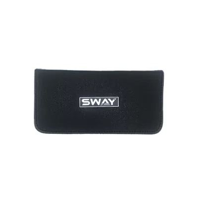Чохол SWAY Black Edition для 2-ох ножиць і аксесуарів. Щільна тканина, 110 999003