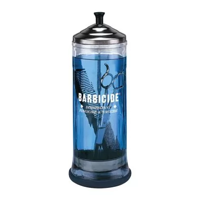 Стеклянный контейнер для дезинфекции - Barbicide Jar, 1100 мл, BRD 54211