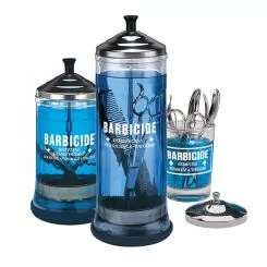 Фото Стеклянный контейнер для дезинфекции - Barbicide Jar, 1100 мл - 2