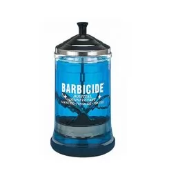 Фото Стеклянный контейнер для дезинфекции - Barbicide Jar, 750 мл - 1