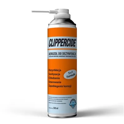 Аэрозоль для дезинфекции и смазки машинок и триммеров - Clippercide - 500 мл, BRD 72131