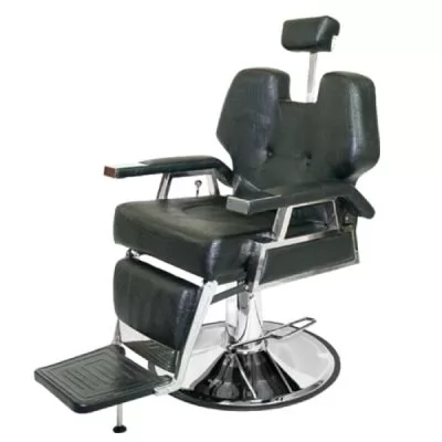 Кресло SAMSON BARBER-SHOP раскладывающееся, хромированные детали, цвет черный, 8911051 002
