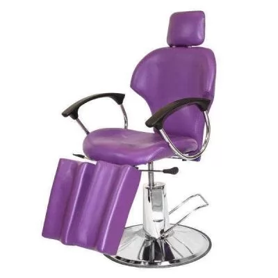HRM Крісло педикюрне SWEN на гідравліці, колір фіолетовий, 8915004 002