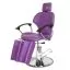 HRM Крісло педикюрне SWEN на гідравліці, колір фіолетовий