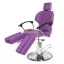 HRM Крісло педикюрне SWEN на гідравліці, колір фіолетовий, 8915004 002 - 3