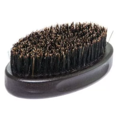 BarberPro щетка для бороды овальная деревянная с натуральной щетиной большая, FM20-U00Z50018