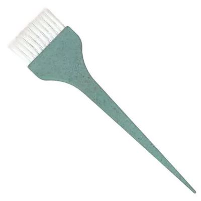 Пензель для фарбування Hairmaster салатовая плоска ручка широка, 890643 G