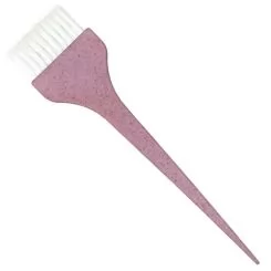 Фото Пензель для фарбування Hairmaster рожева плоска ручка широка - 1