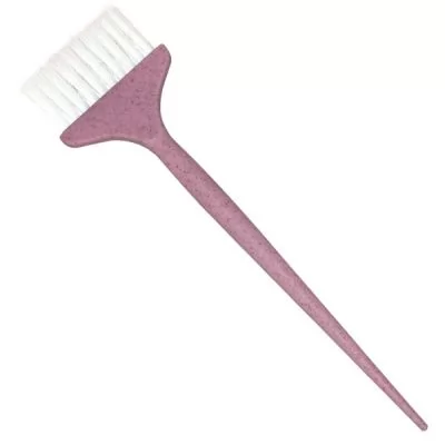 Пензель для фарбування Hairmaster рожева кругла ручка широка, 890644 R