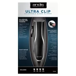 Фото Машинка для стрижки Andis PM-10 Ultra Clip + 4 насадки - 3