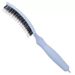 Фото Щетка для укладки OG Finger Brush Combo Medium Pastel BLUE комбинированная щетина - 2