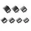 ANDIS комплект насадок 7 шт. BG Series Premium Metal Clip Comb (1,5;3;4;10;12;19;25 мм),AN 33640 - 2