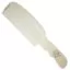 Расческа с ручкой Ingrid BarberShop Speed Comb белая, ING-829 WHT