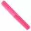 Y.S.PARK гребінець планка L=180 мм, рожева