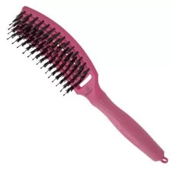 Фото Щетка для укладки Finger Brush Combo Medium Blush Hot Pink комбинированная щетина - 2
