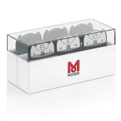 Фото Moser набор магнитных насадок6 шт. (1,5; 3; 4,5; 6; 9; 12 мм) для машинки Chrome 2 Style Blending edition - 1