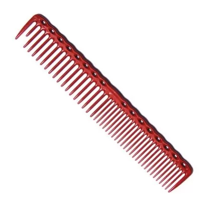 Y.S.PARK гребінець планка зі скругленными зубцами L=185 мм, червона, YS-338 Red