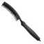 Olivia Garden щітка для укладки Finger Brush Combo Medium Full Black вигнута кобінована щетина, ID1729 - 3