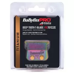 Фото Ніж Cameleon BabylissPro Deep Tooth DLC-титановий для машинки FX7870 - 2