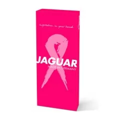 Фото Ножницы для стрижки рабочие Jaguar White Line Pastell Plus Offset Pink Ribbon розовые 5.50" - 4