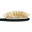 Щітка Groom Soul Natural Series ultra soft gold pins 25 mm, 60*230, чорна, GS20-001 - 4