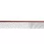 Гребень Groom Soul Pink Series extra long teeth 35*1.2 mm, 190*40, розовая, GS30-001 - 4