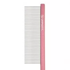 Фото Гребень-шпикуль Groom Soul Pink Series teeth 20*1 mm, 185*26, розовая - 2