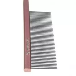 Фото Гребінець-шпікуль Groom Soul Pink Series teeth 20*1 mm, 185*26, рожевий - 4