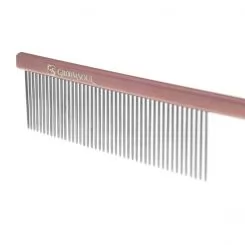 Фото Гребінець-шпікуль Groom Soul Pink Series teeth 20*1 mm, 185*26, рожевий - 6