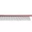 Гребень-шпикуль Groom Soul Pink Series teeth 20*1 mm, 185*26, розовая, GS30-002 - 8