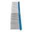 Гребінець Groom Soul Blue Series teeth 32*1,3 mm, 190*40, синій, GS30-006 - 5