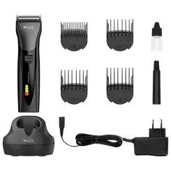 Фото Машинка для стрижки Wahl Chrom Style Pro, черная - 4