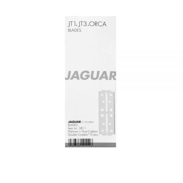 Jaguar лезвия для бритвы филировочной JT1// JT3//Orca 62 мм (уп.10 шт.),3811 - 2